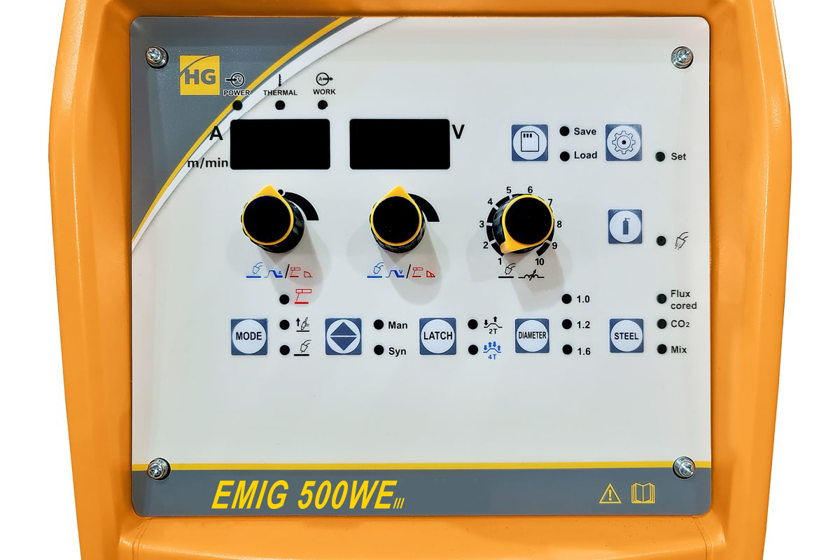 Сварочный полуавтомат HUGONG EMIG 500WE III С БО И ТЕЛЕЖКОЙ