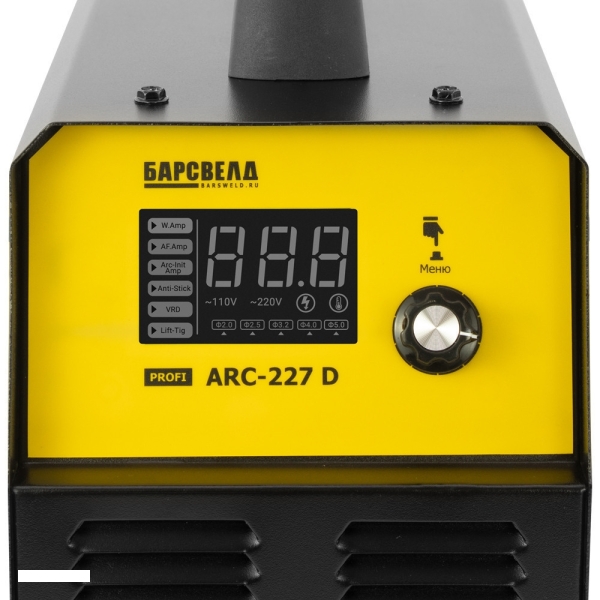 Сварочный инвертор БАРС PROFI ARC-227 D