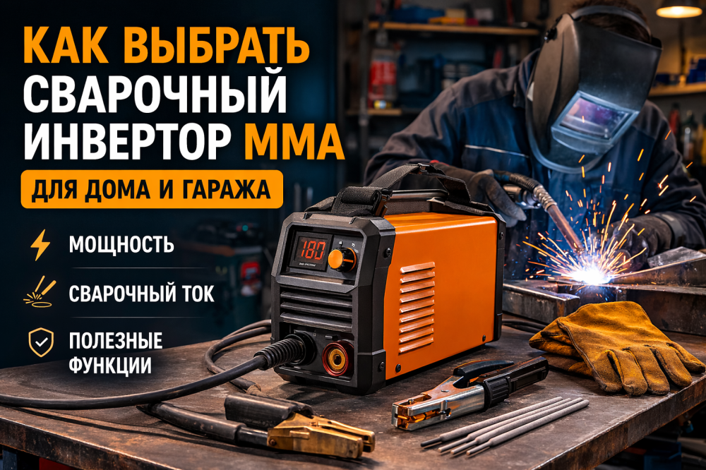Как выбрать сварочный инвертор MMA для дома и гаража.