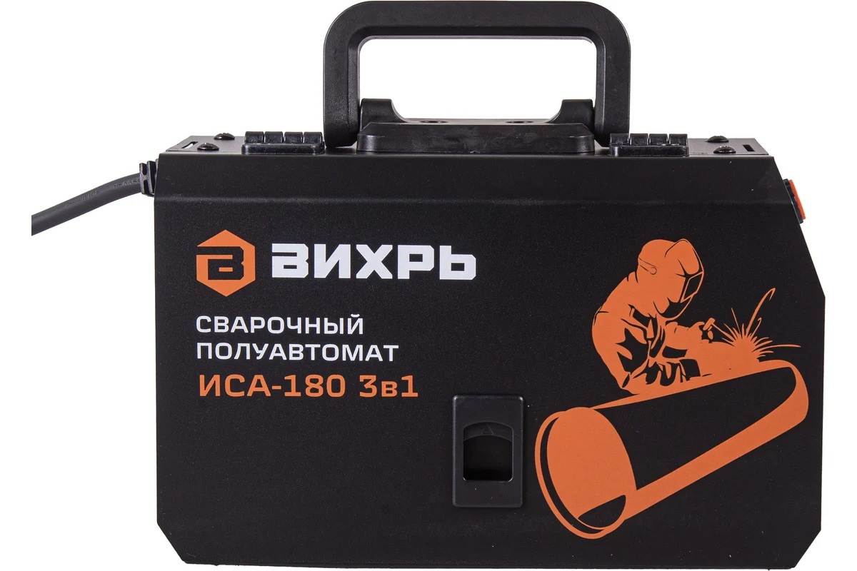 Сварочный полуавтомат ВИХРЬ ИСА-180 3В1