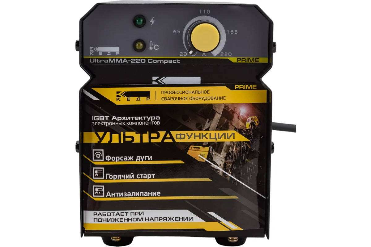 Сварочный инвертор КЕДР ULTRAMMA-220 COMPACT