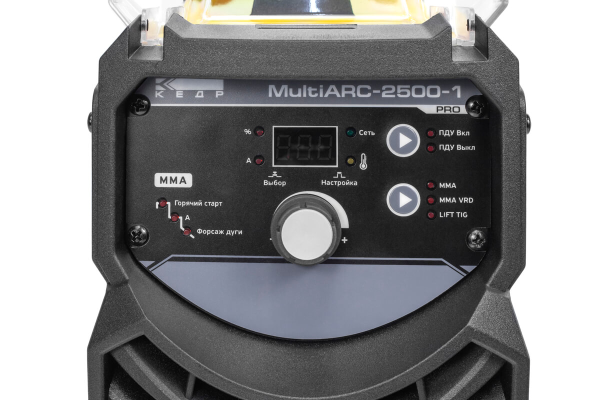 Сварочный инвертор КЕДР MULTIARC-2500-1