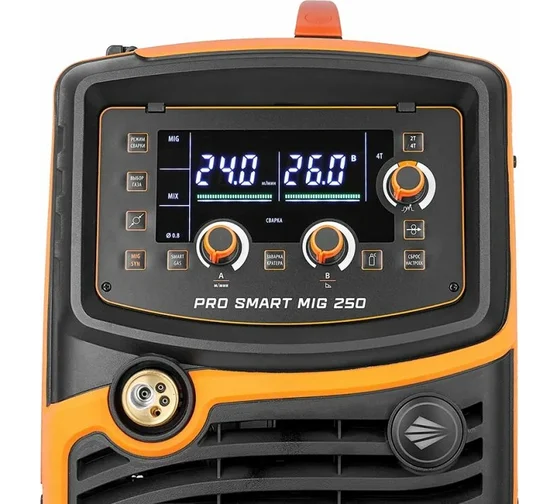 Инвертор сварочный MIG 250 "PRO SMART" (N248S) НАКС (все группы) РФ