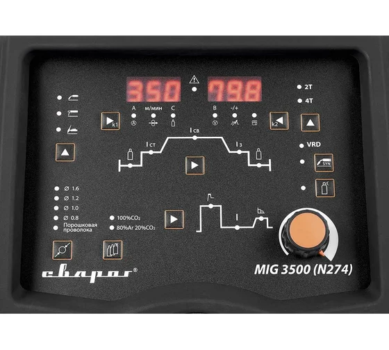 Инвертор сварочный MIG 3500 Digital "TECH" (N274)