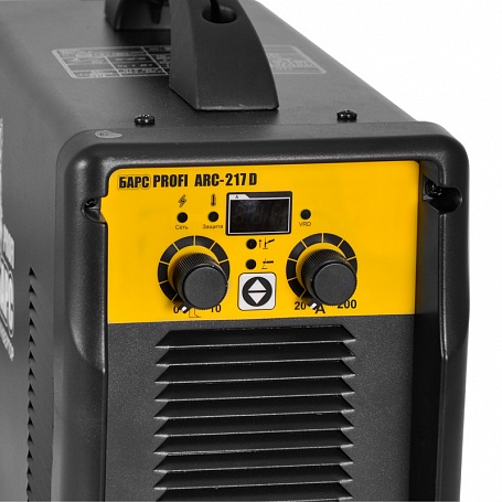 Сварочный инвертор БАРС PROFI ARC-217 D (КОМПЛЕКТ С МАСКОЙ)
