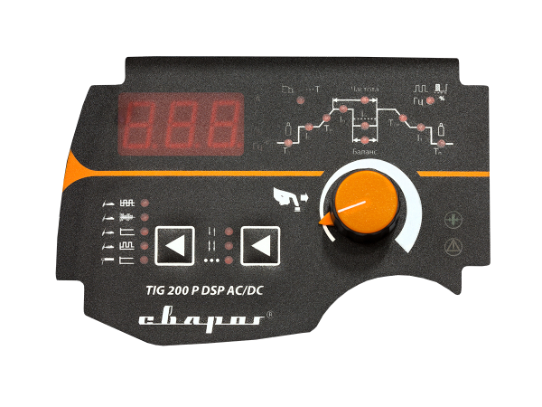 Сварочный аргоно-дуговой аппарат СВАРОГ PRO TIG 200 P DSP AC/DC E201