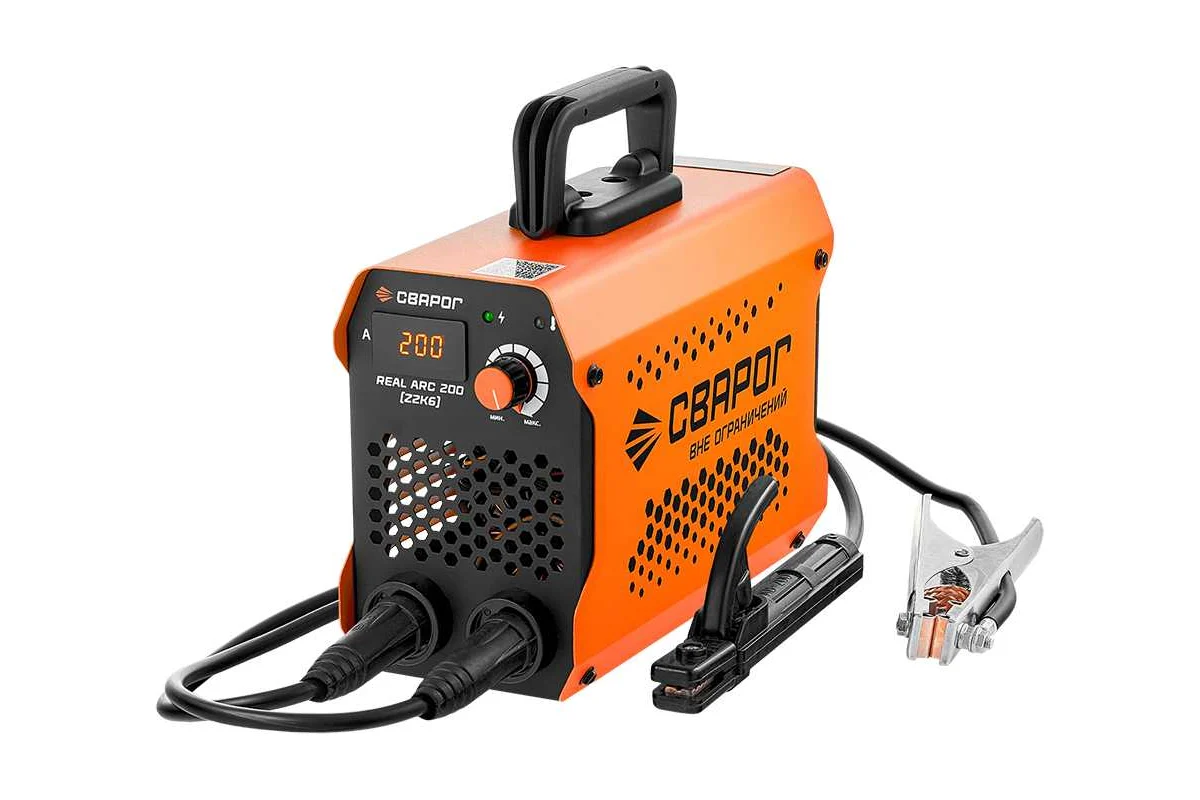 Инвертор сварочный ARC 200 "REAL" (Z2K6)