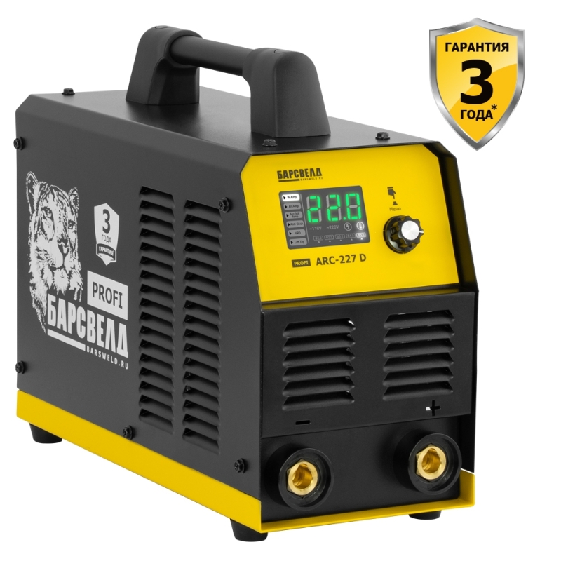 Сварочный инвертор БАРС PROFI ARC-227 D