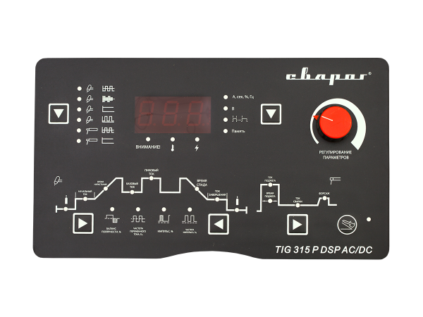 Сварочный аргоно-дуговой аппарат СВАРОГ TECH TIG 315 P DSP AC/DC E106