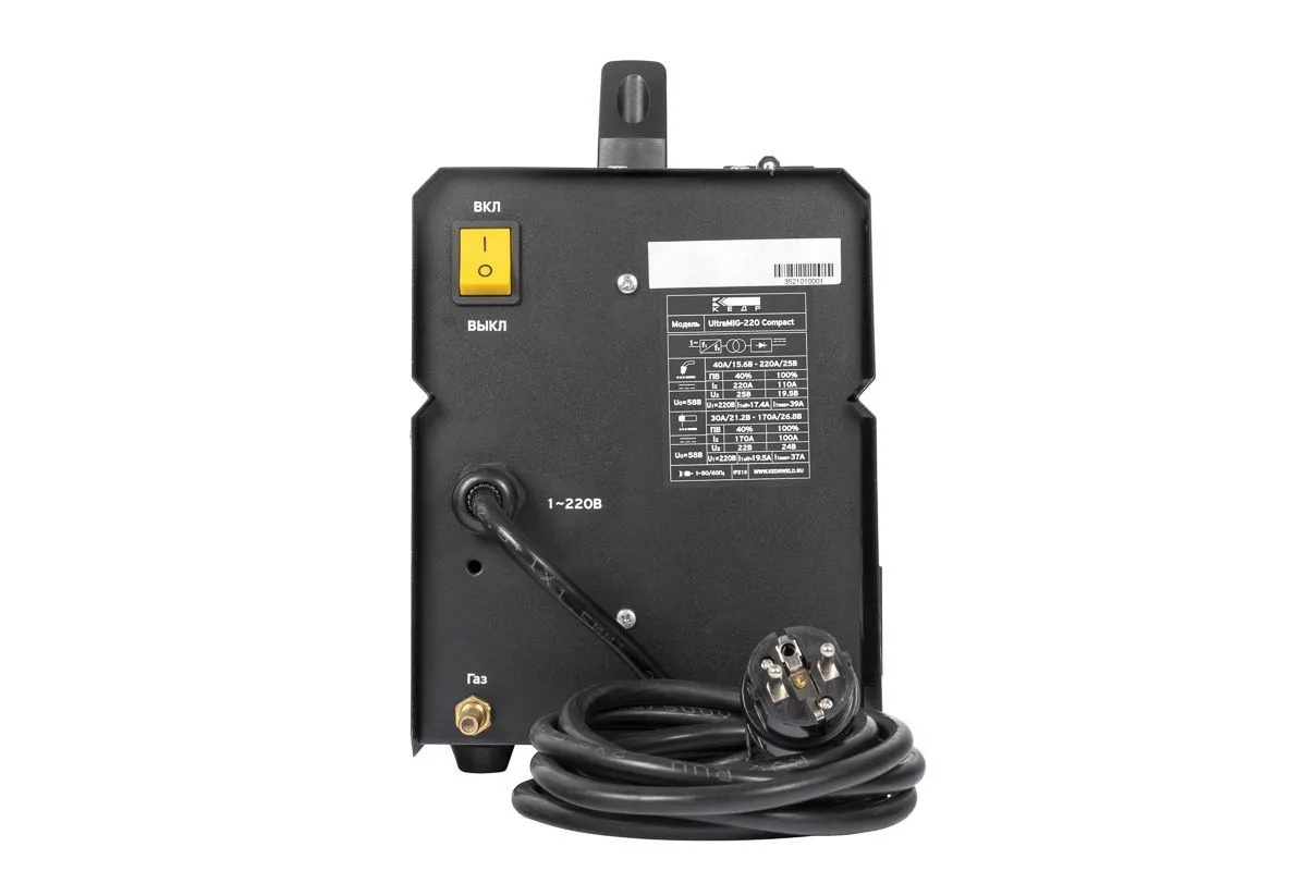 Сварочный полуавтомат КЕДР ULTRAMIG-220 COMPACT DIGITAL