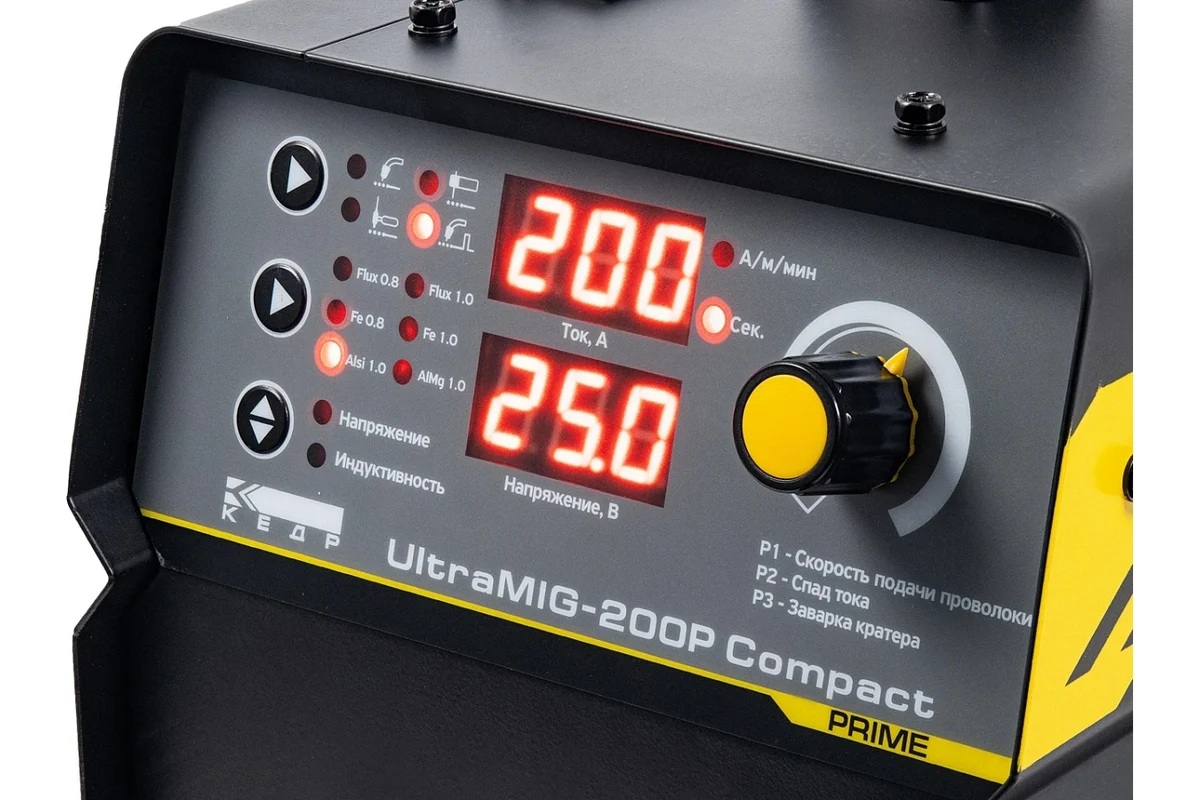 Сварочный полуавтомат КЕДР ULTRAMIG-200P COMPACT 