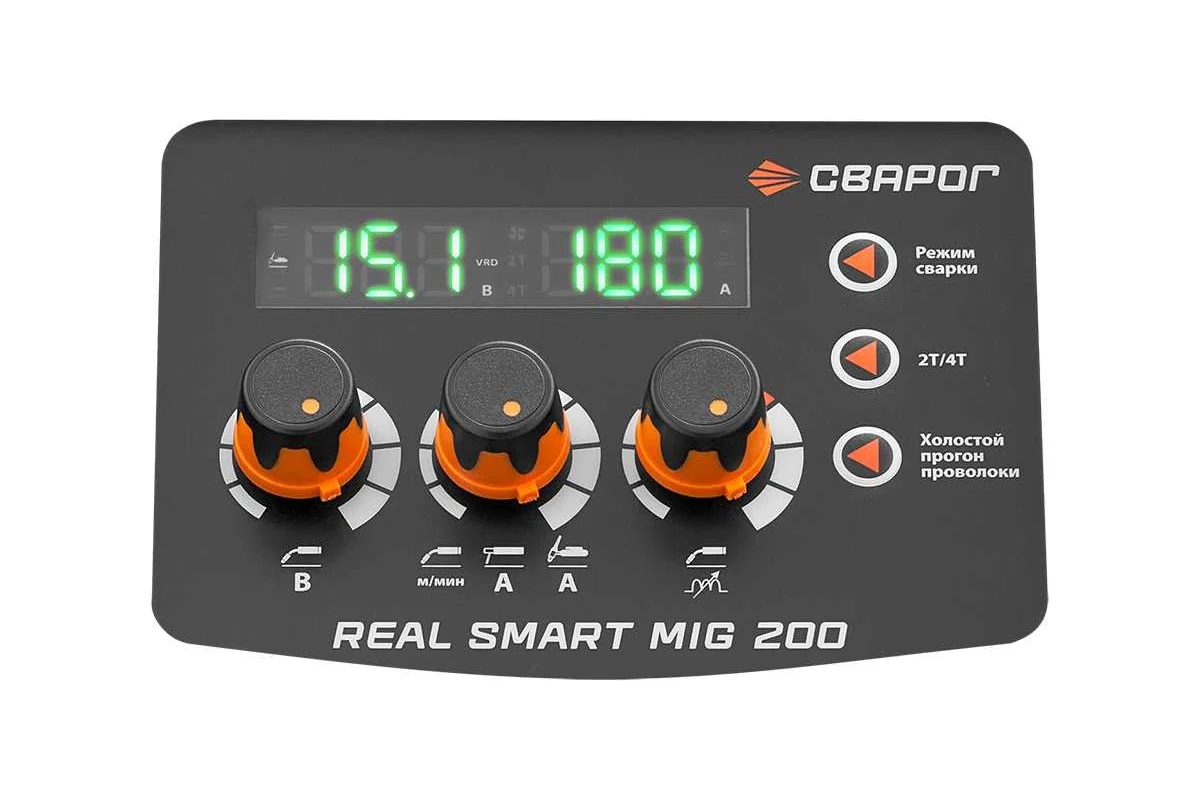 Сварочный полуавтомат СВАРОГ REAL SMART MIG 200 N2A5